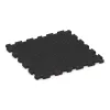Aufsicht auf die Unterseite, also die Bodenseite von WARCO-Formteil 5821 - Notranja talna plošča puzzle im Format 1000 x 1000 x 30 mm.