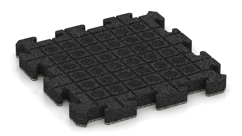 Drenažni kanali in kupole v kvadratni razporeditvi