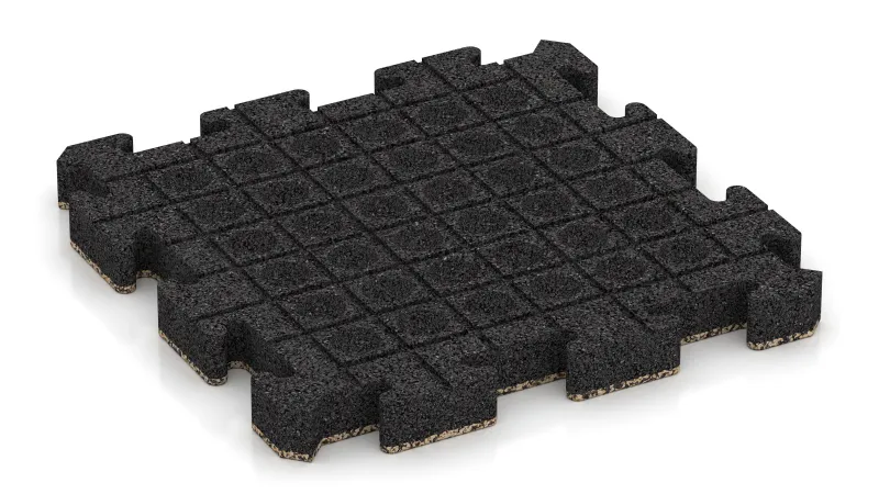 Drenažni kanali in kupole v kvadratni razporeditvi