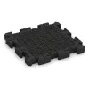 Aufsicht auf die Unterseite, also die Bodenseite von WARCO-Formteil 4085 - Paddockmatte im Format 500 x 500 x 50 mm.
