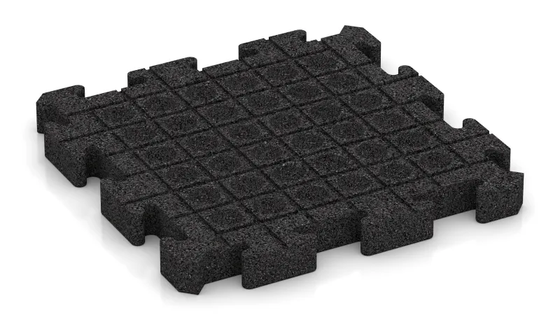 Drenažni kanali in kupole v kvadratni razporeditvi