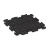 Aufsicht auf die Unterseite, also die Bodenseite von WARCO-Formteil 5671 - Notranja talna plošča puzzle im Format 500 x 500 x 18 mm.