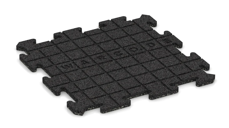 Drenažni kanali v kvadratni razporeditvi – 4 mm globoki