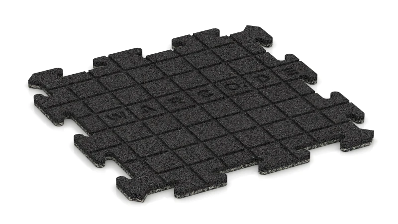 Drenažni kanali v kvadratni razporeditvi – 4 mm globoki