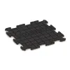 Aufsicht auf die Unterseite, also die Bodenseite von WARCO-Formteil 5679 - Notranja talna plošča puzzle im Format 500 x 500 x 18 mm.