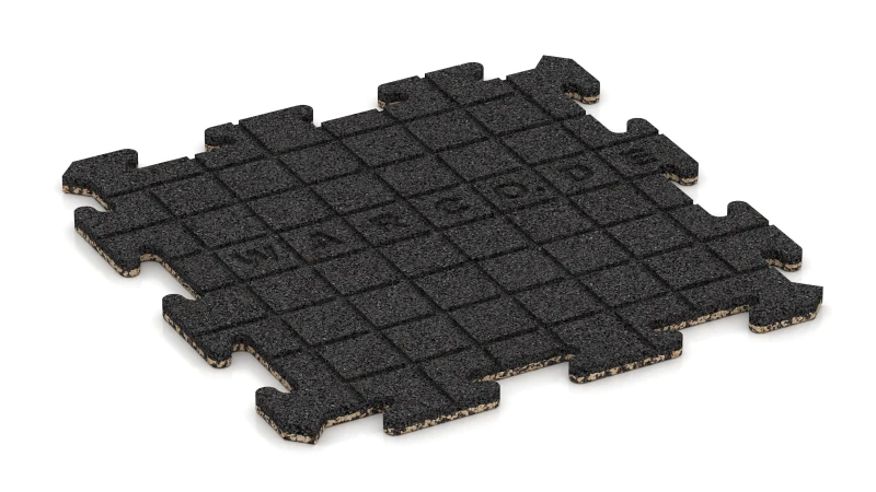 Drenažni kanali v kvadratni razporeditvi – 4 mm globoki