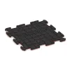 Aufsicht auf die Unterseite, also die Bodenseite von WARCO-Formteil 6218 - Športna plošča 1,8 cm im Format 500 x 500 x 18 mm.