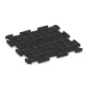 Aufsicht auf die Unterseite, also die Bodenseite von WARCO-Formteil 4593 - Športna talna obloga za pse HD im Format 500 x 500 x 18 mm.