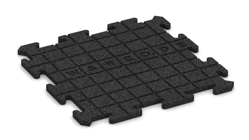 Drenažni kanali v kvadratni razporeditvi – 4 mm globoki