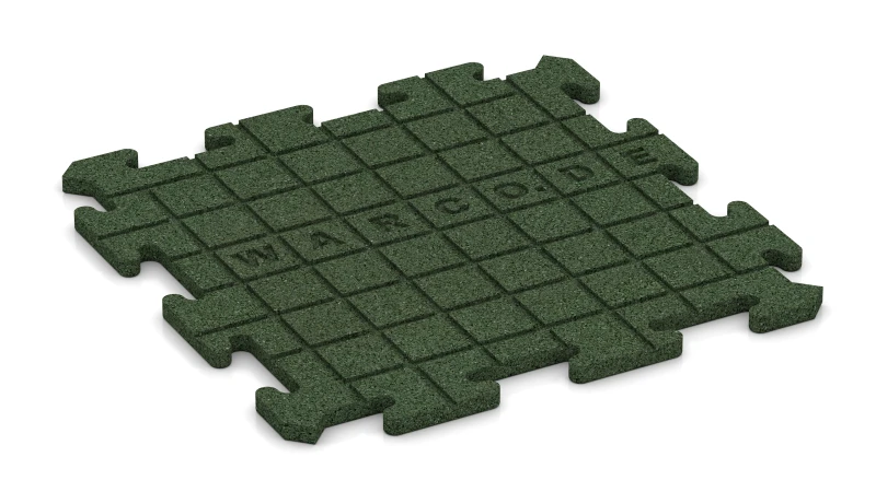 Drenažni kanali v kvadratni razporeditvi – 4 mm globoki