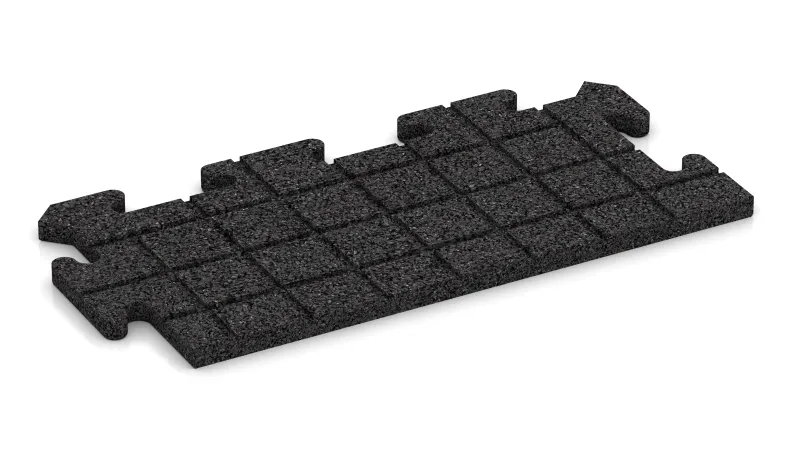 Drenažni kanali v kvadratni razporeditvi – 4 mm globoki