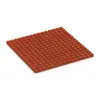 Aufsicht auf die Unterseite, also die Bodenseite von WARCO-Formteil 3641 - Stallmatte pro im Format 1000 x 1000 x 40 mm.