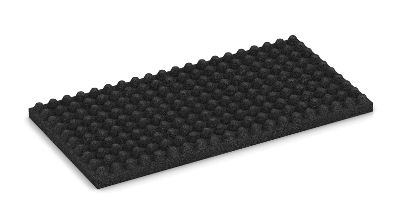 Struktura s 23 mm visokimi prirezanimi stožci