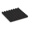 Aufsicht auf die Unterseite, also die Bodenseite von WARCO-Formteil 5547 - Varnostna gumijasta plošča za otroška igrišča 4,5 cm - EN 1177 ≤ 135 cm im Format 500 x 500 x 45 mm.