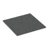 Aufsicht auf die Unterseite, also die Bodenseite von WARCO-Formteil 0753 - Trittschutzmatte Pferdebox im Format 1000 x 1000 x 30 mm.
