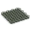 Aufsicht auf die Unterseite, also die Bodenseite von WARCO-Formteil 3634 - Plastična stabilizacijska rešetka im Format 476 x 476 x 40 mm | 0,226 m².