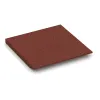 Aufsicht auf die Unterseite, also die Bodenseite von WARCO-Formteil 0468 - Eck-Platte (zwei Seiten abgeschrägt) im Format 500 x 500 x 40 mm.