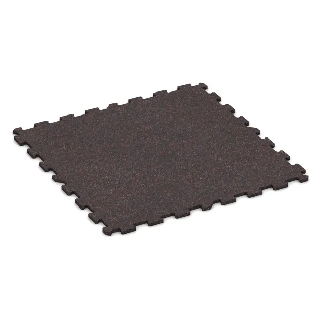Aufsicht auf die Unterseite, also die Bodenseite von WARCO-Formteil 1126 - Fitnes Podlaga Kompakt im Format 970 x 970 x 16 mm | 0,94 m².