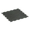 Aufsicht auf die Unterseite, also die Bodenseite von WARCO-Formteil 6453 - Fitnes talna obloga Kompakt im Format 100 × 100 × 0,8 cm.