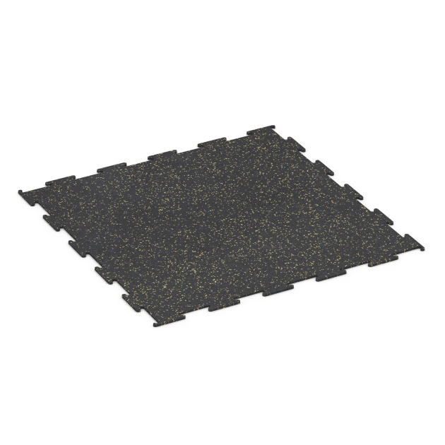 Aufsicht auf die Unterseite, also die Bodenseite von WARCO-Formteil 6454 - Fitnes talna obloga Kompakt im Format 100 × 100 × 0,8 cm.