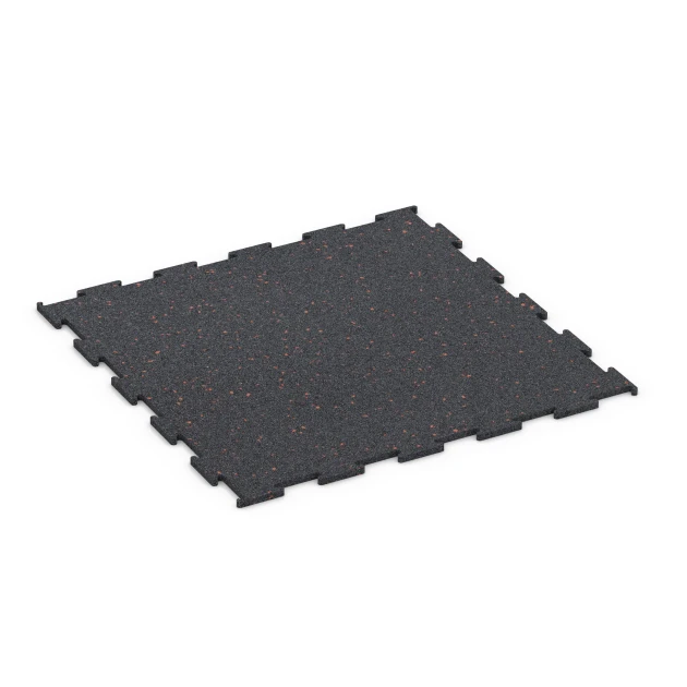 Aufsicht auf die Unterseite, also die Bodenseite von WARCO-Formteil 6456 - Fitnes talna obloga Kompakt im Format 50 × 50 × 0,8 cm.