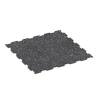 Aufsicht auf die Unterseite, also die Bodenseite von WARCO-Formteil 6458 - Fitnes talna obloga Kompakt im Format 50 × 50 × 0,8 cm.