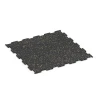Aufsicht auf die Unterseite, also die Bodenseite von WARCO-Formteil 6460 - Fitnes talna obloga Kompakt im Format 50 × 50 × 0,8 cm.