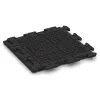 Aufsicht auf die Unterseite, also die Bodenseite von WARCO-Formteil 5794 - Dogodkovna talna obloga im Format 500 x 500 x 40 mm.