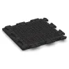 Aufsicht auf die Unterseite, also die Bodenseite von WARCO-Formteil 5796 - Dogodkovna talna obloga im Format 500 x 500 x 40 mm.