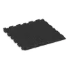 Aufsicht auf die Unterseite, also die Bodenseite von WARCO-Formteil 5959 - Dogodkovna talna obloga im Format 1000 x 1000 x 30 mm.