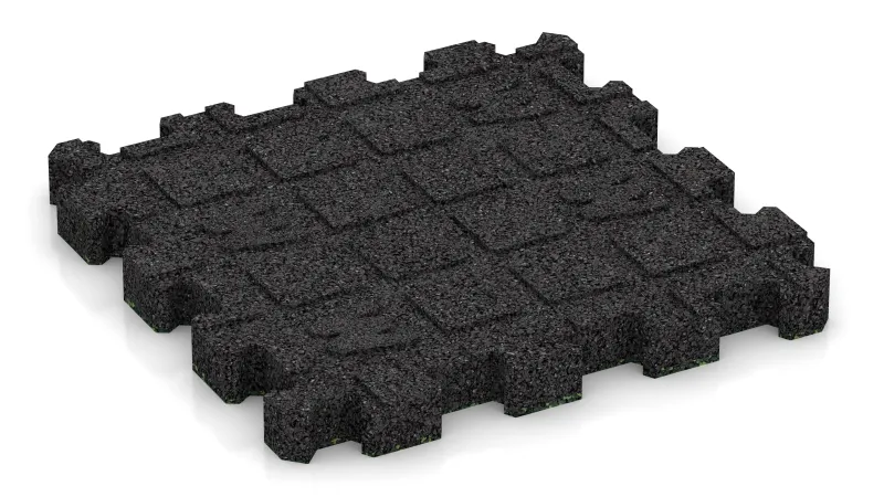 Drenažni kanali 4 x 15 mm – razporejeni pod pravim kotom