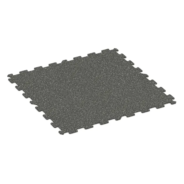 Aufsicht auf die Unterseite, also die Bodenseite von WARCO-Formteil 1019 - Fitnes Podlaga Kompakt im Format 970 x 970 x 8 mm | 0,94 m.