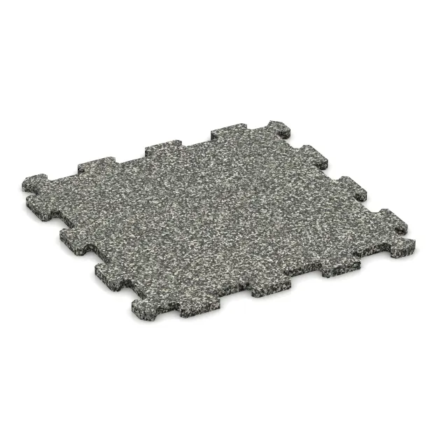 Aufsicht auf die Unterseite, also die Bodenseite von WARCO-Formteil 0959 - Fitnes Podlaga Kompakt im Format 485 x 485 x 16 mm | 0,235 m².