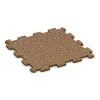 Aufsicht auf die Unterseite, also die Bodenseite von WARCO-Formteil 0962 - Fitnes Podlaga Kompakt im Format 485 x 485 x 16 mm | 0,235 m².