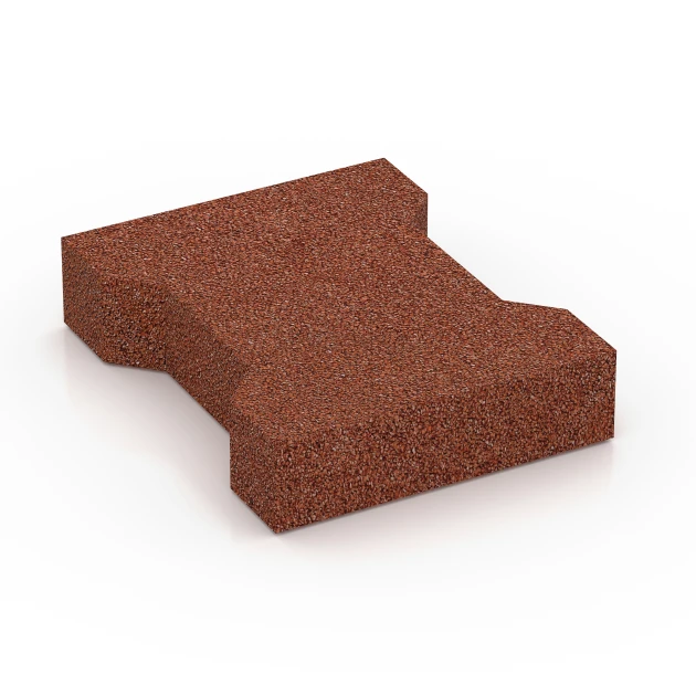 Aufsicht auf die Unterseite, also die Bodenseite von WARCO-Formteil 7069 - Tlakovec im Format 20 x 16,5 x 4,5 cm | 0,0278 m².