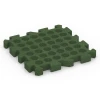 Aufsicht auf die Unterseite, also die Bodenseite von WARCO-Formteil 6307 - Puzzle plošča za otroška igrišča im Format 50 x 50 x 5 cm | 0,25 m².