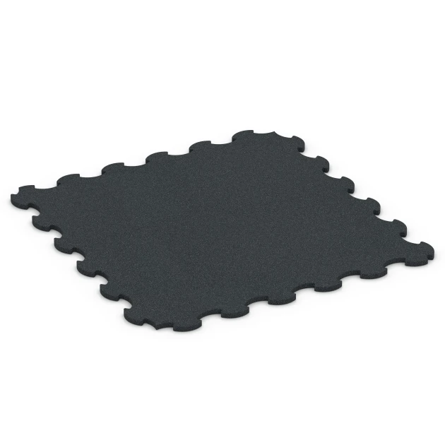 Aufsicht auf die Unterseite, also die Bodenseite von WARCO-Formteil 6377 - Fitnes zaščitna podlaga im Format 102,5 x 102,5 x 2 cm | 1,05 m².