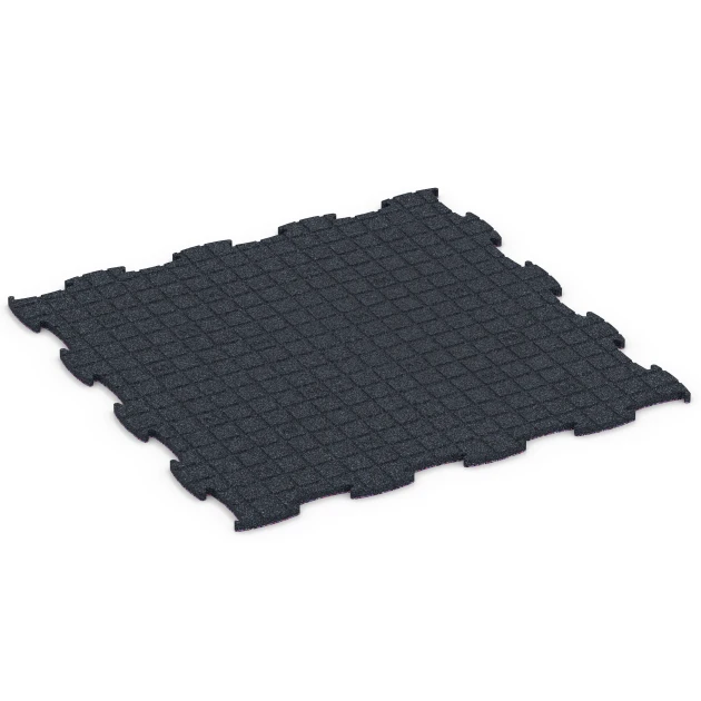 Aufsicht auf die Unterseite, also die Bodenseite von WARCO-Formteil 6837 - Fitness Active talna obloga im Format 97,1 x 97,1 × 1,8 cm.