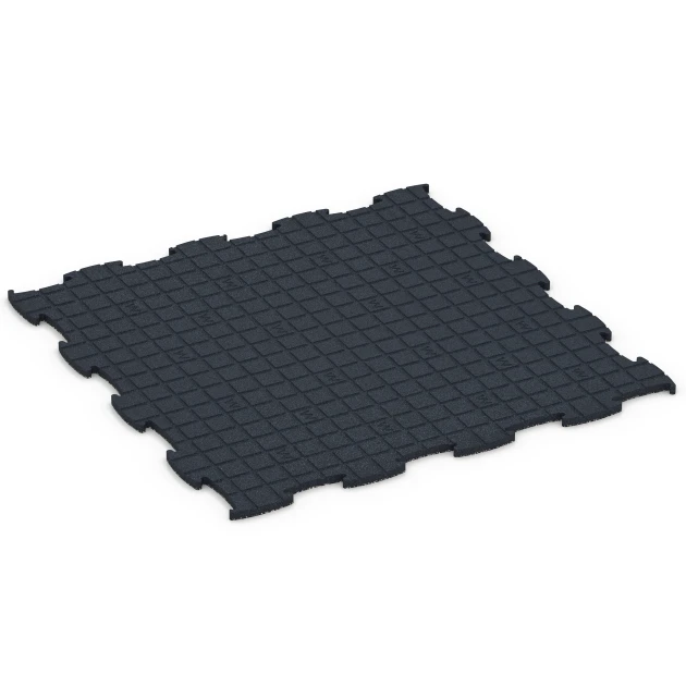 Aufsicht auf die Unterseite, also die Bodenseite von WARCO-Formteil 6868 - Fitnes talna obloga Max im Format 97,1 x 97,1 × 1,8 cm.