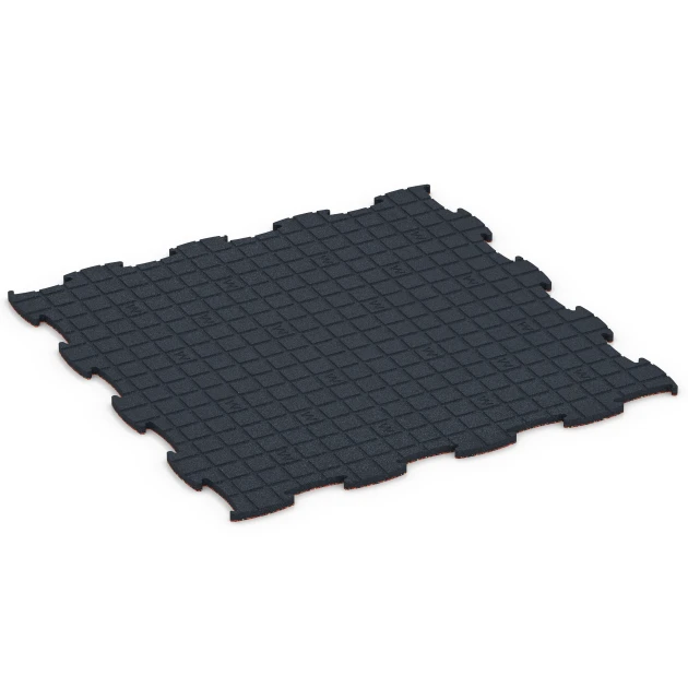 Aufsicht auf die Unterseite, also die Bodenseite von WARCO-Formteil 6872 - Fitnes talna obloga Max im Format 97,1 x 97,1 × 1,8 cm.
