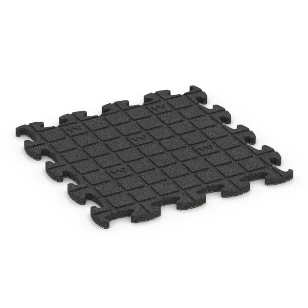 Aufsicht auf die Unterseite, also die Bodenseite von WARCO-Formteil 6843 - Fitness Active talna obloga im Format 46 x 46 × 2,8 cm.
