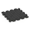 Aufsicht auf die Unterseite, also die Bodenseite von WARCO-Formteil 6880 - Fitnes talna obloga Max im Format 44,6 x 44,6 × 2,8 cm.
