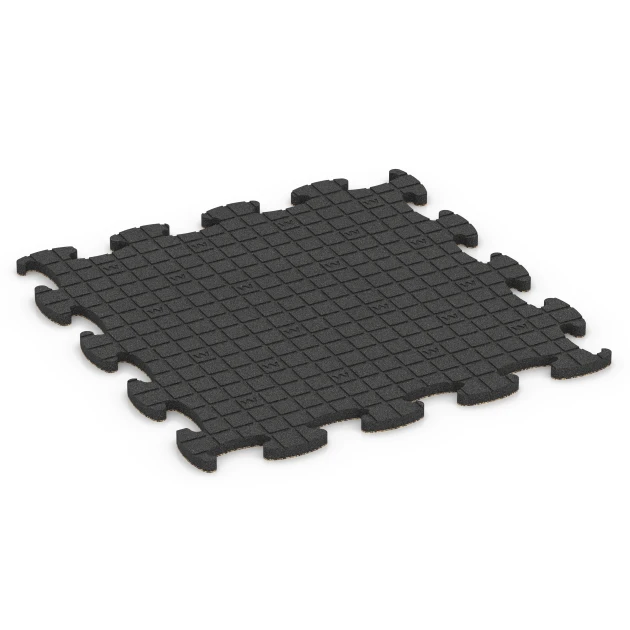 Aufsicht auf die Unterseite, also die Bodenseite von WARCO-Formteil 6858 - Fitness Active talna obloga im Format 98 x 98 x 2,8 cm.