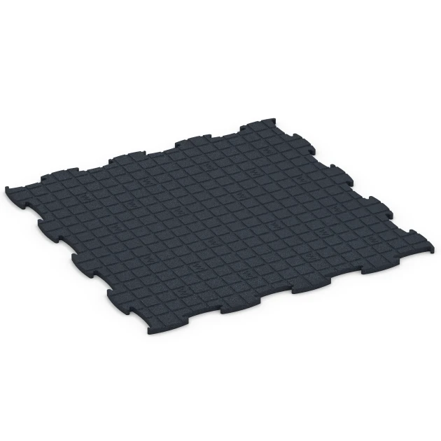 Aufsicht auf die Unterseite, also die Bodenseite von WARCO-Formteil 6968 - Fitness Premium studijska podlaga Plus im Format 99 x 99 x 1,8 cm.