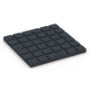 Aufsicht auf die Unterseite, also die Bodenseite von WARCO-Formteil 7145 - Gumijasta podloga za zunanji fitnes im Format 60 x 60 x 4 cm | 0,36 m².