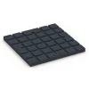 Aufsicht auf die Unterseite, also die Bodenseite von WARCO-Formteil 7149 - Gumijasta podloga za zunanji fitnes im Format 60 x 60 x 4 cm | 0,36 m².
