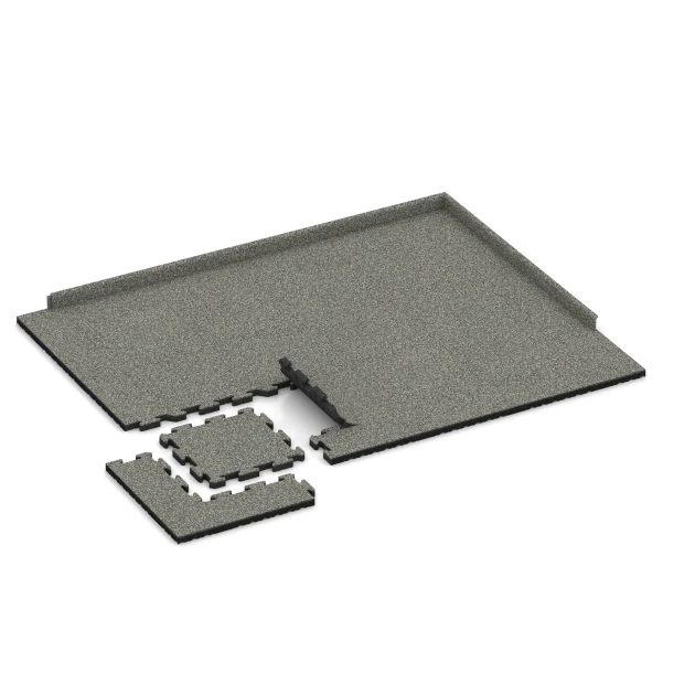 Typische Verlegung oder Einbausituation für den Artikel 5900 von WARCO - Eventna zunanja plošča, Farbton Sivi granit in der Abmessung 50 x 50 x 4 cm | 0,25 m².