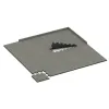 Typische Verlegung oder Einbausituation für den Artikel 5028 von WARCO - Kotna plošča, Farbton Siv granit in der Abmessung 485 x 485 x 30 mm.