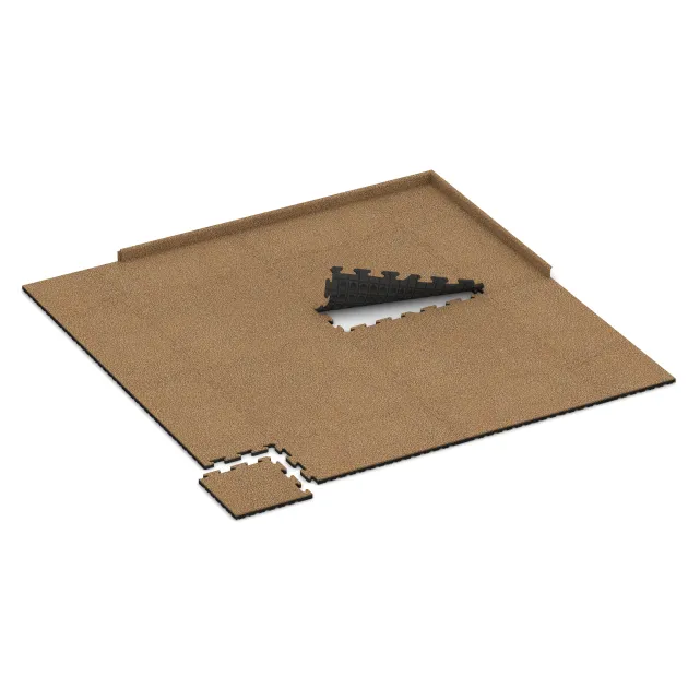 Typische Verlegung oder Einbausituation für den Artikel 5039 von WARCO - Kotna plošča, Farbton Maroko in der Abmessung 485 x 485 x 30 mm.