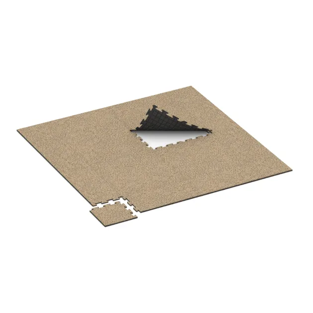 Typische Verlegung oder Einbausituation für den Artikel 4800 von WARCO - Kotna plošča HD, Farbton Travertin in der Abmessung 485 x 485 x 18 mm.